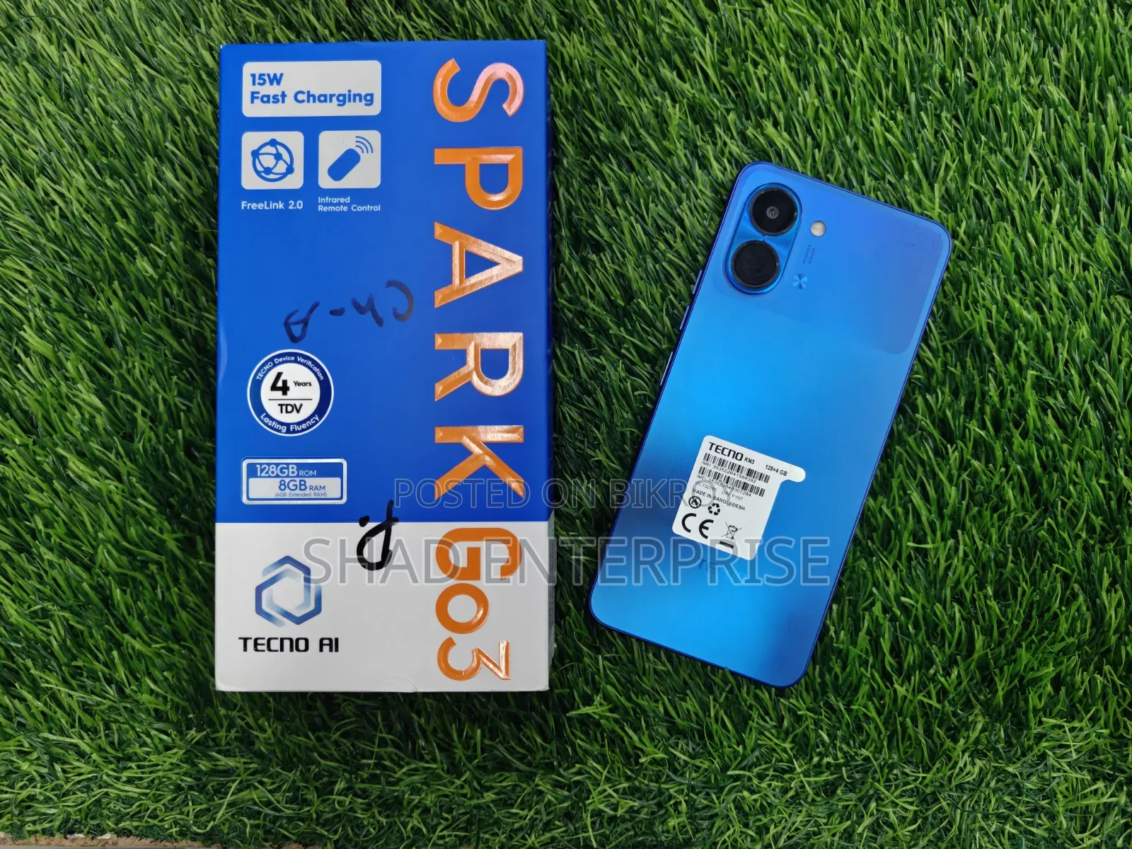 Tecno Spark Go 3 128 GB Blue