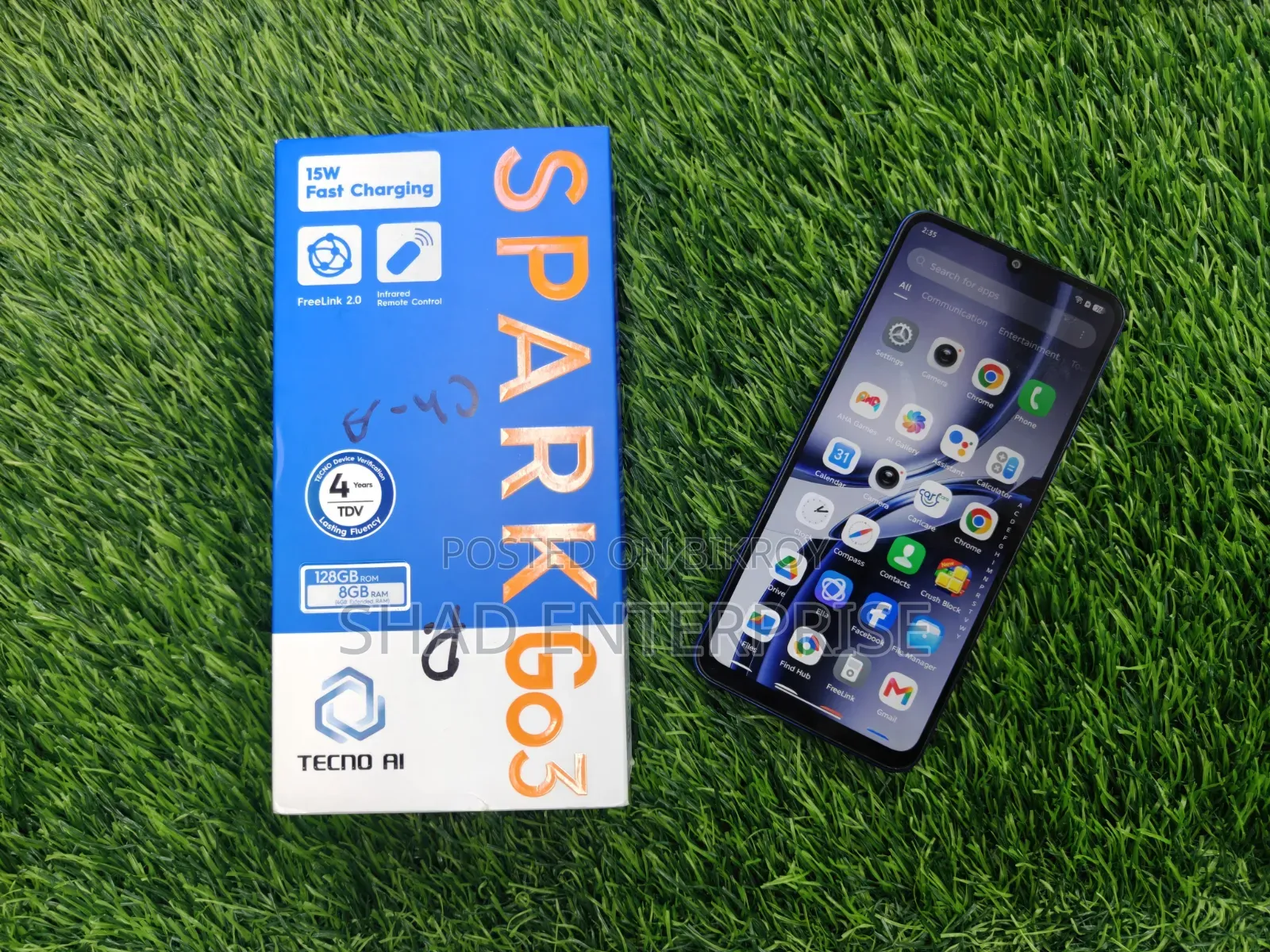 Tecno Spark Go 3 128 GB Blue