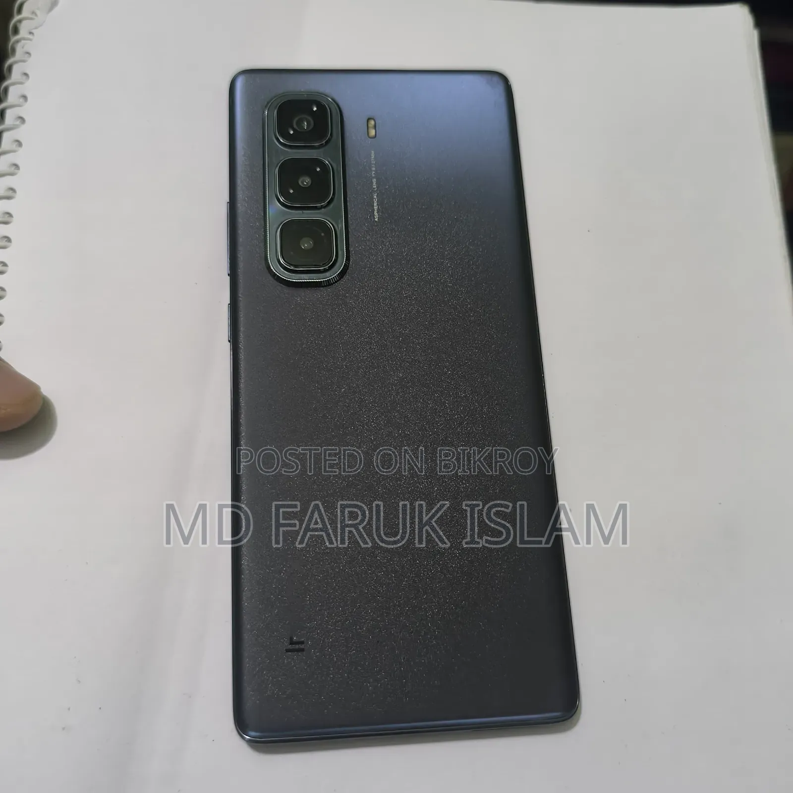 ইনফিনিক্স হট ৫০ প্রো+ ৪জি ২৫৬ জিবি কালো