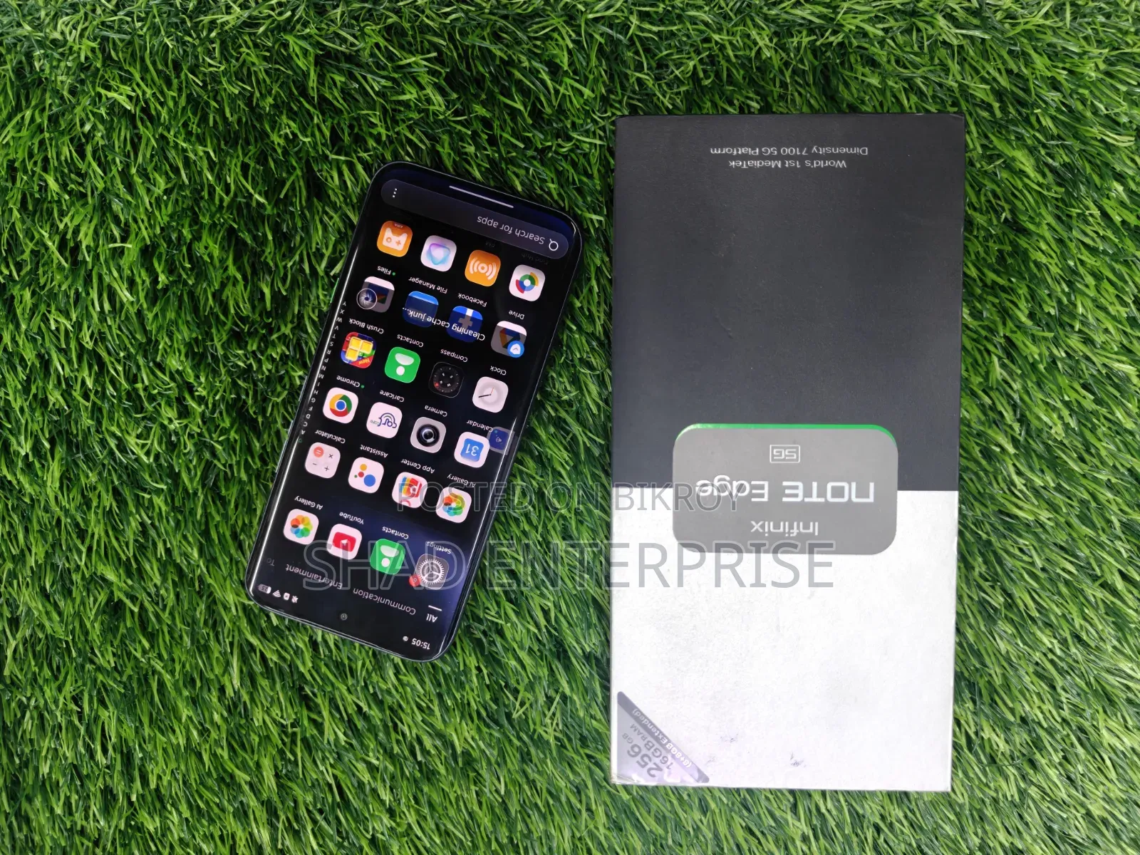 Infinix Note Edge ২৫৬ জিবি ব্লু