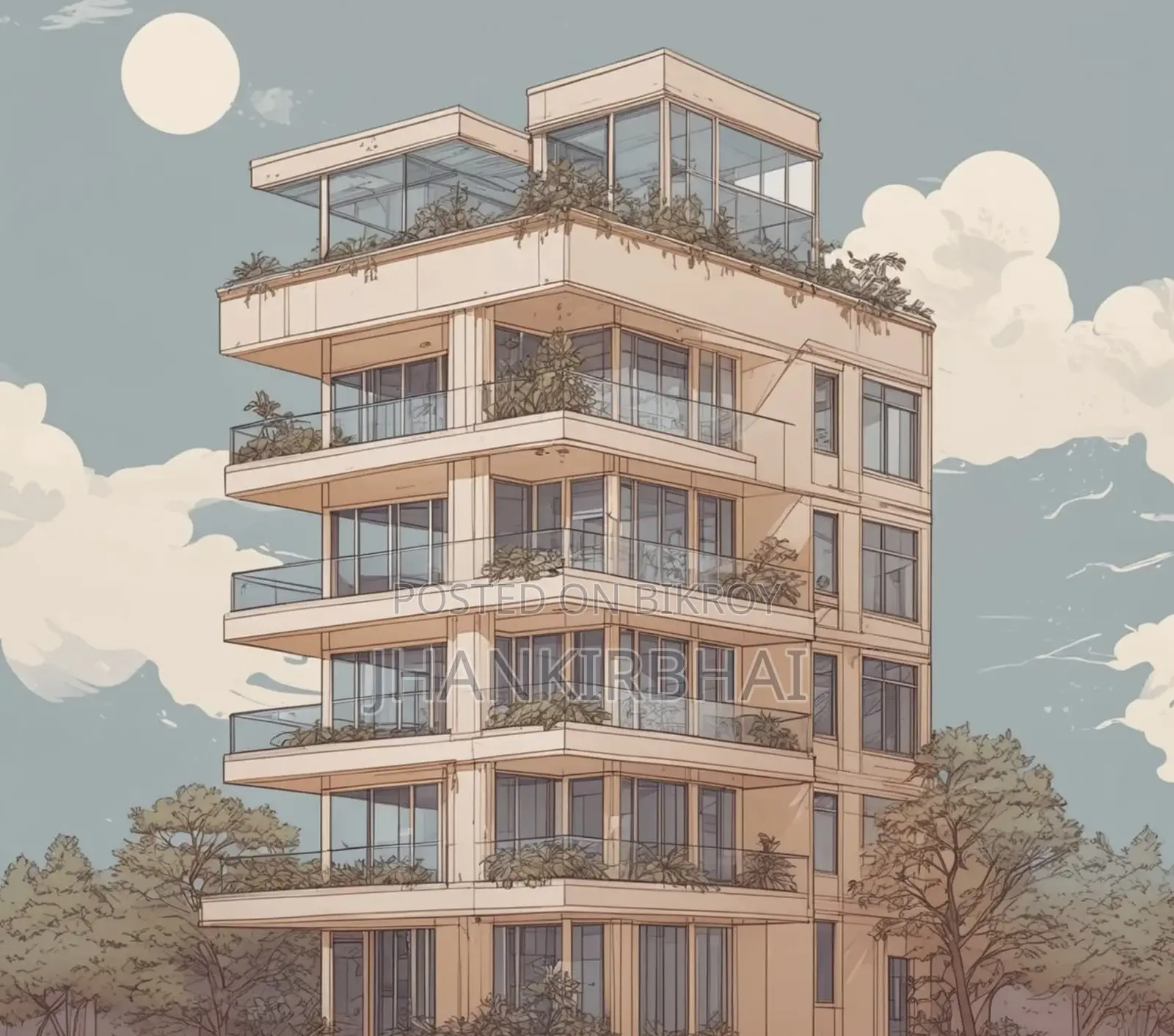 3-Bedroom Apartment in Mirpur for Rent