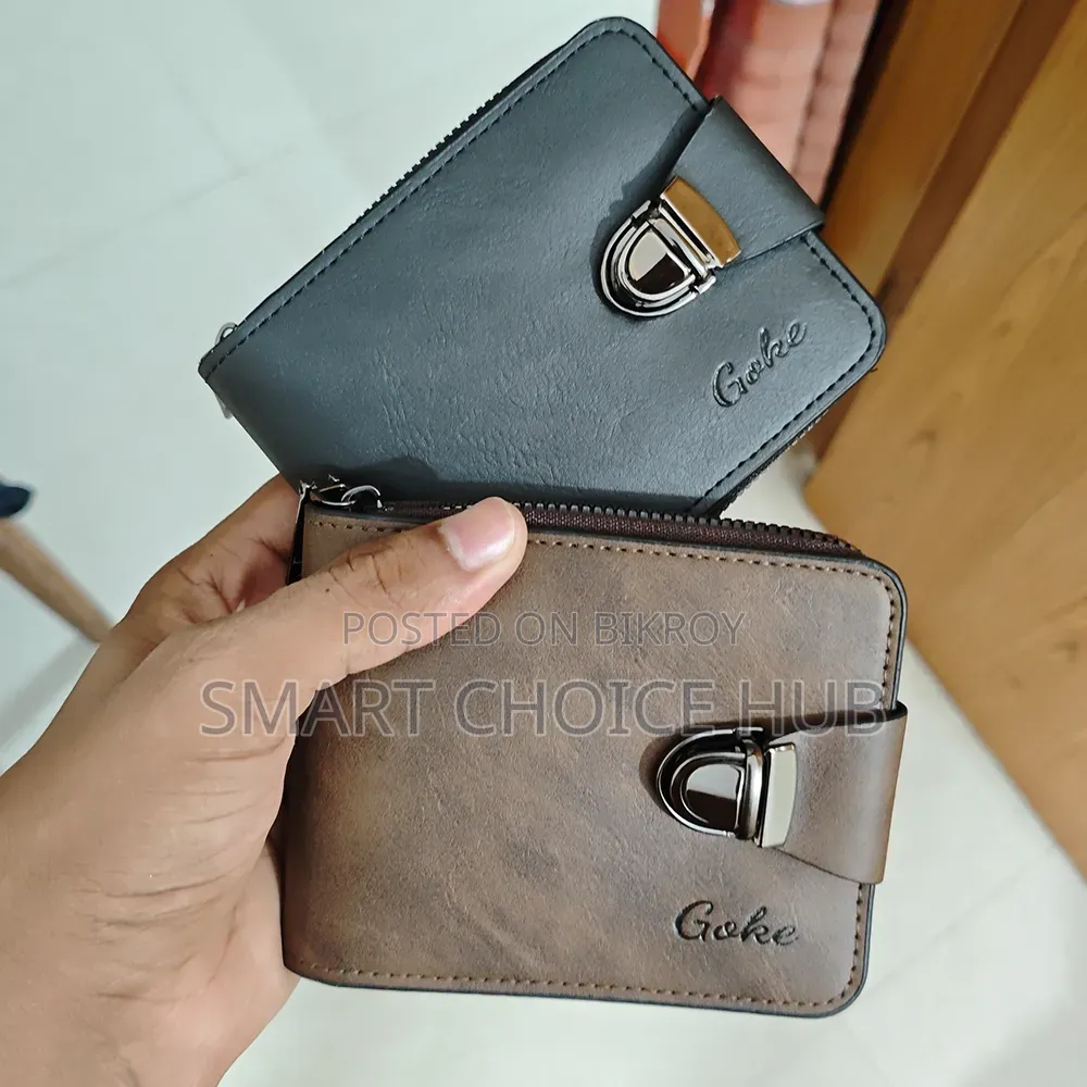 Goke Premium Pu Leather Men's Business Wallet