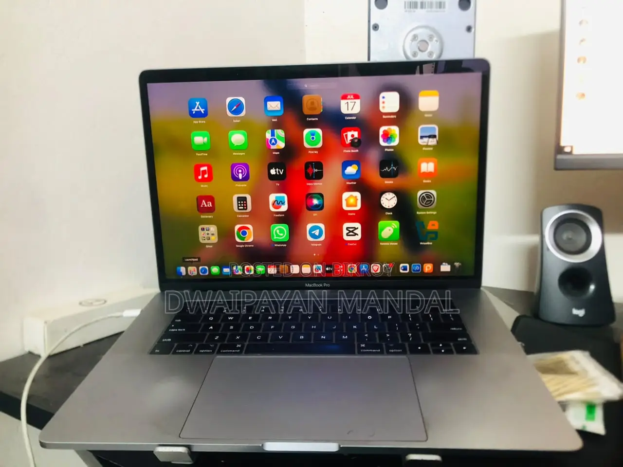 Laptop Apple MacBook Pro 2017 16GB Intel Core I7 SSD 1TB