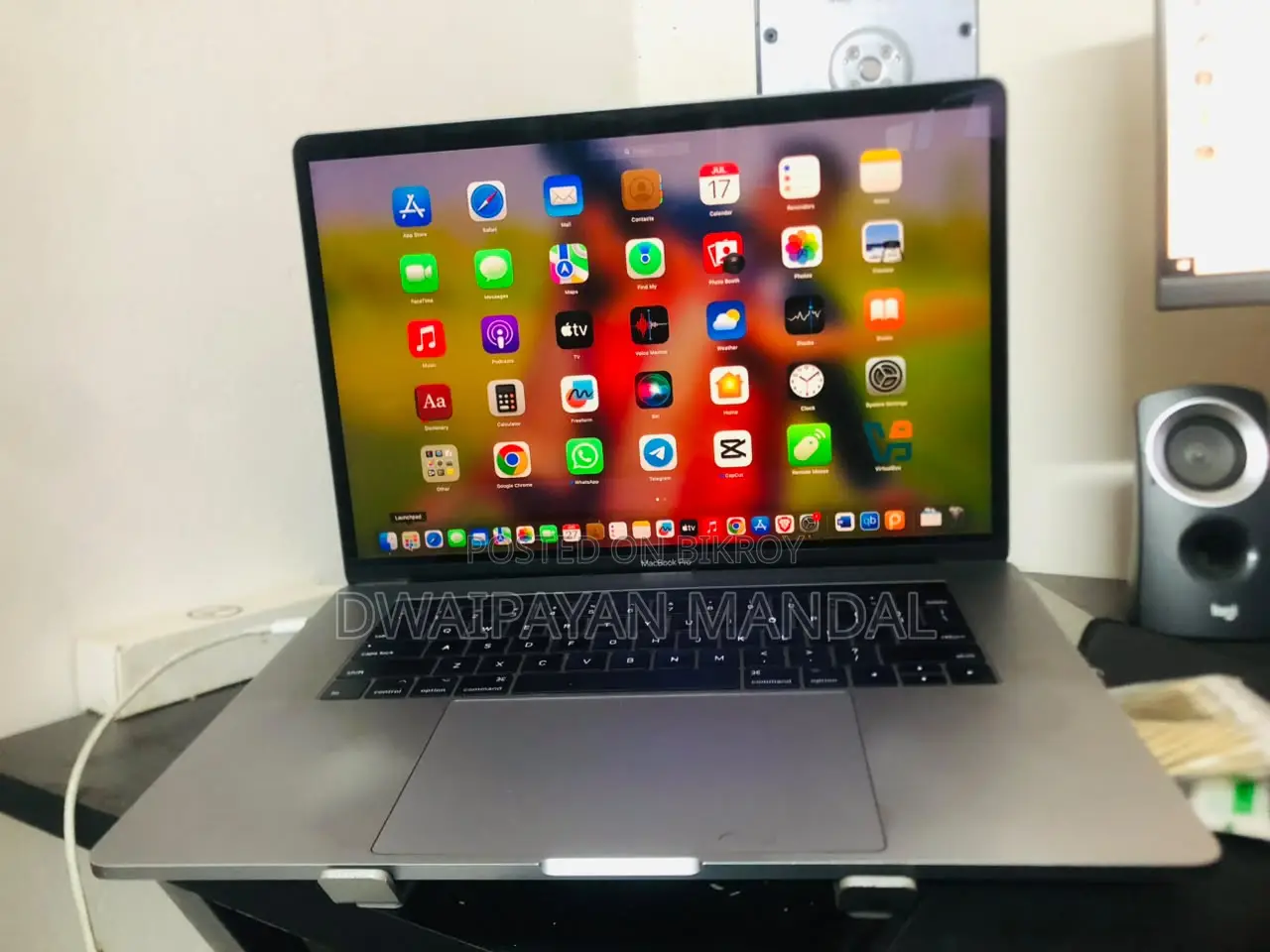 Laptop Apple MacBook Pro 2017 16GB Intel Core I7 SSD 1TB