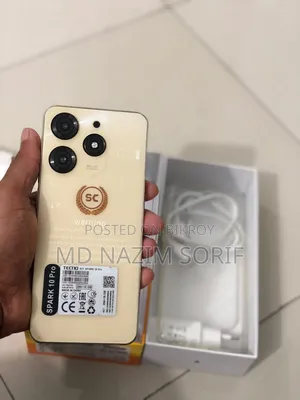 New Tecno Spark 10 Pro 256 GB Gold