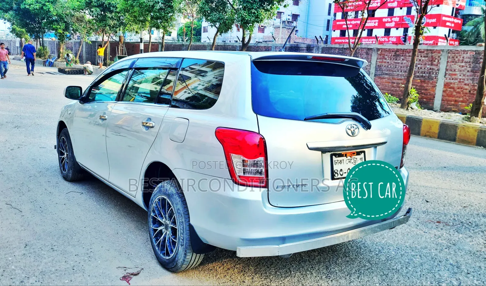 Toyota Corolla Fielder 1.5 Petrol All-Wheel Drive 2012 Silver