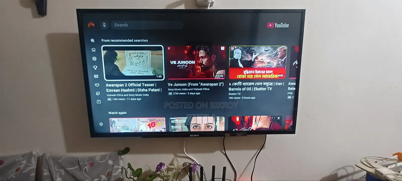 Sony Tv 50" Tv