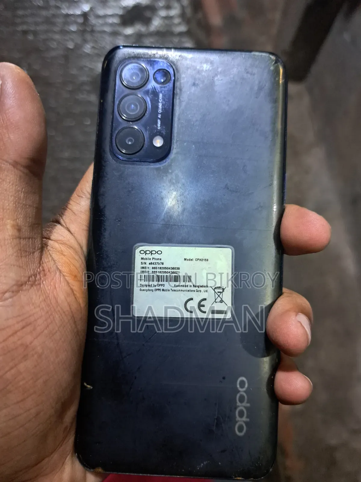 Oppo Reno5 4G 128 GB Black