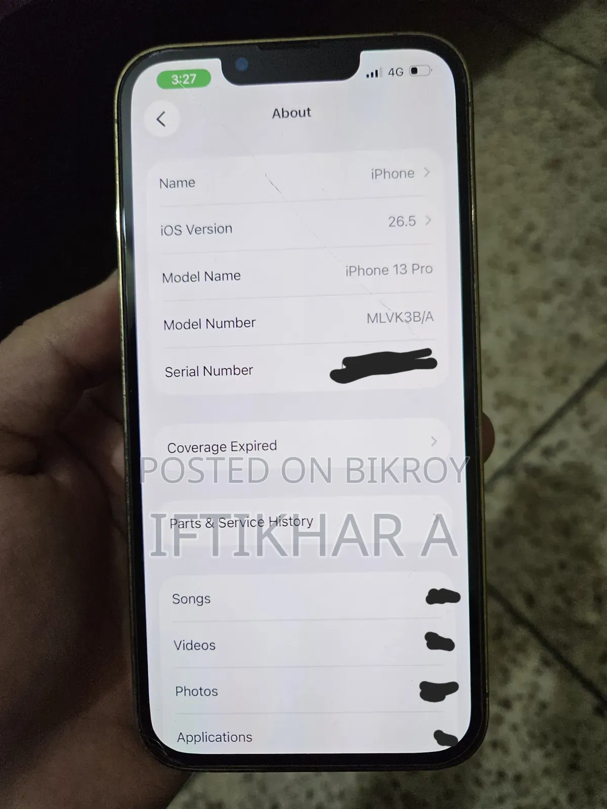 Apple iPhone 13 Pro 256 GB Gold