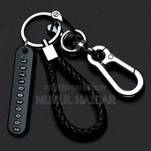 Phone Number Plate Key Holders - Anti-lost Number Plate
