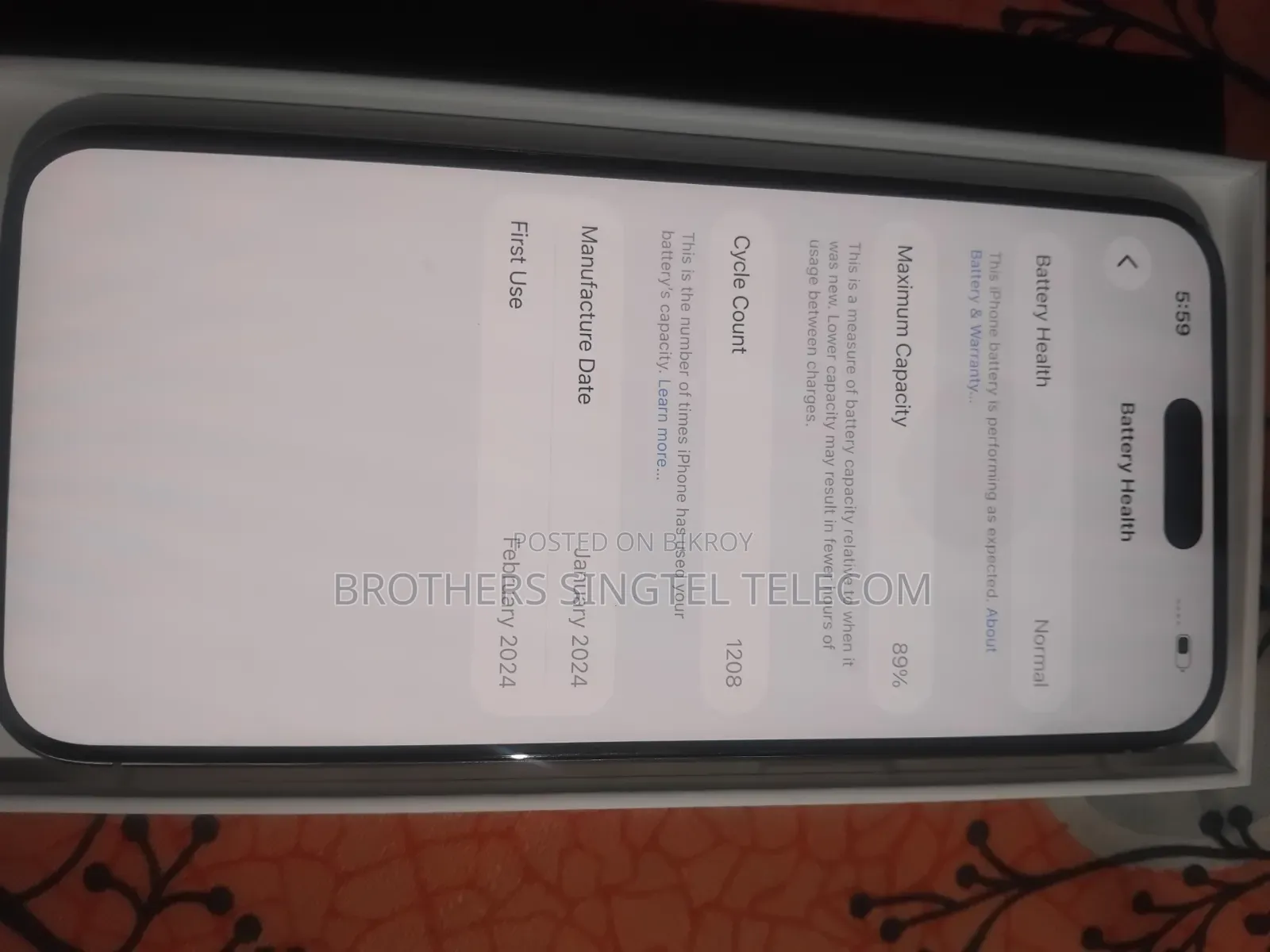 Apple iPhone 15 Pro Max 256 GB Gray