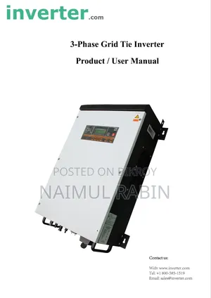 Sungrow 8kw 3-phase On-grid Inverter (Sg8.0rt)