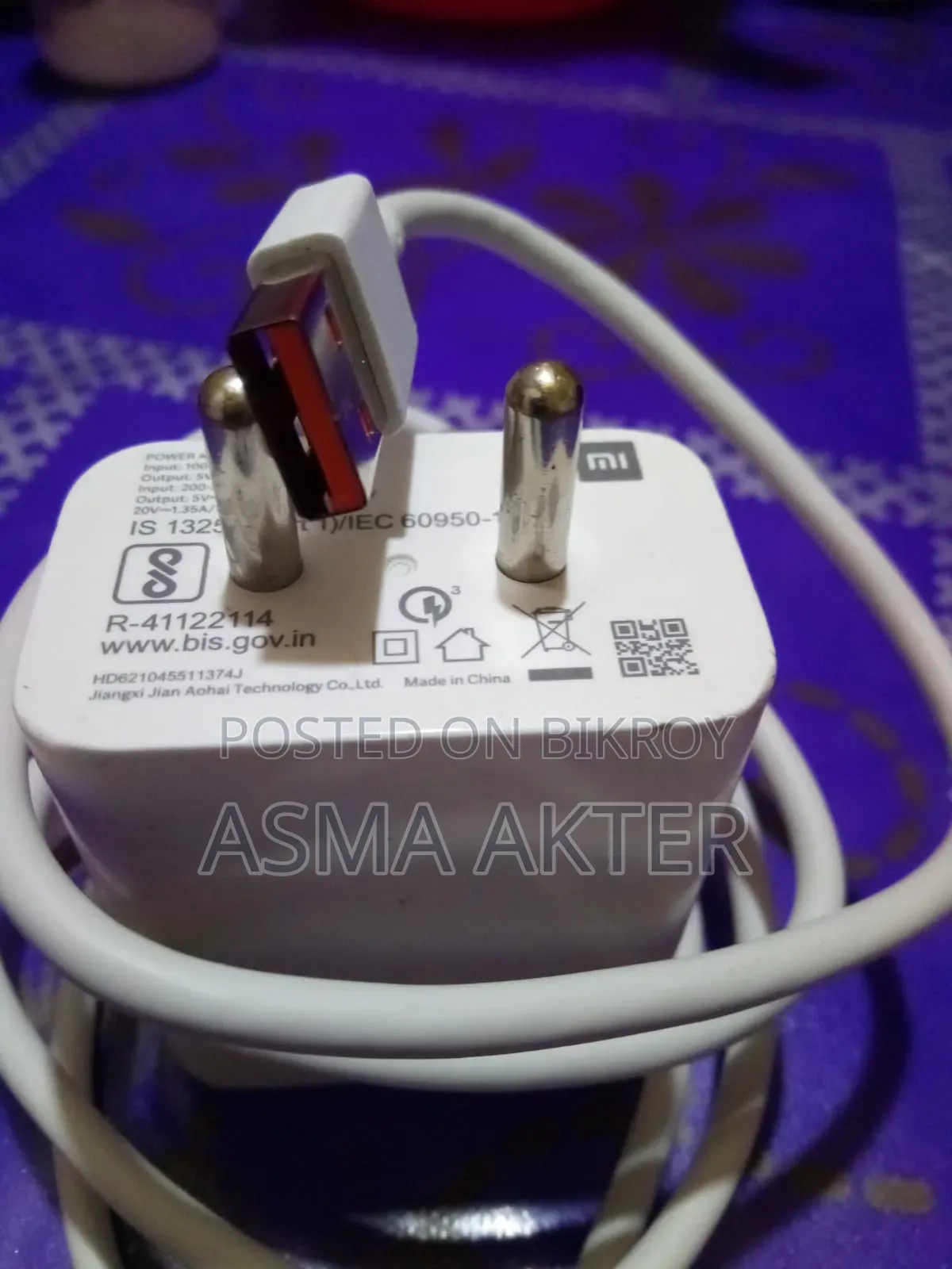 Xiaomi 33 W Original Charger