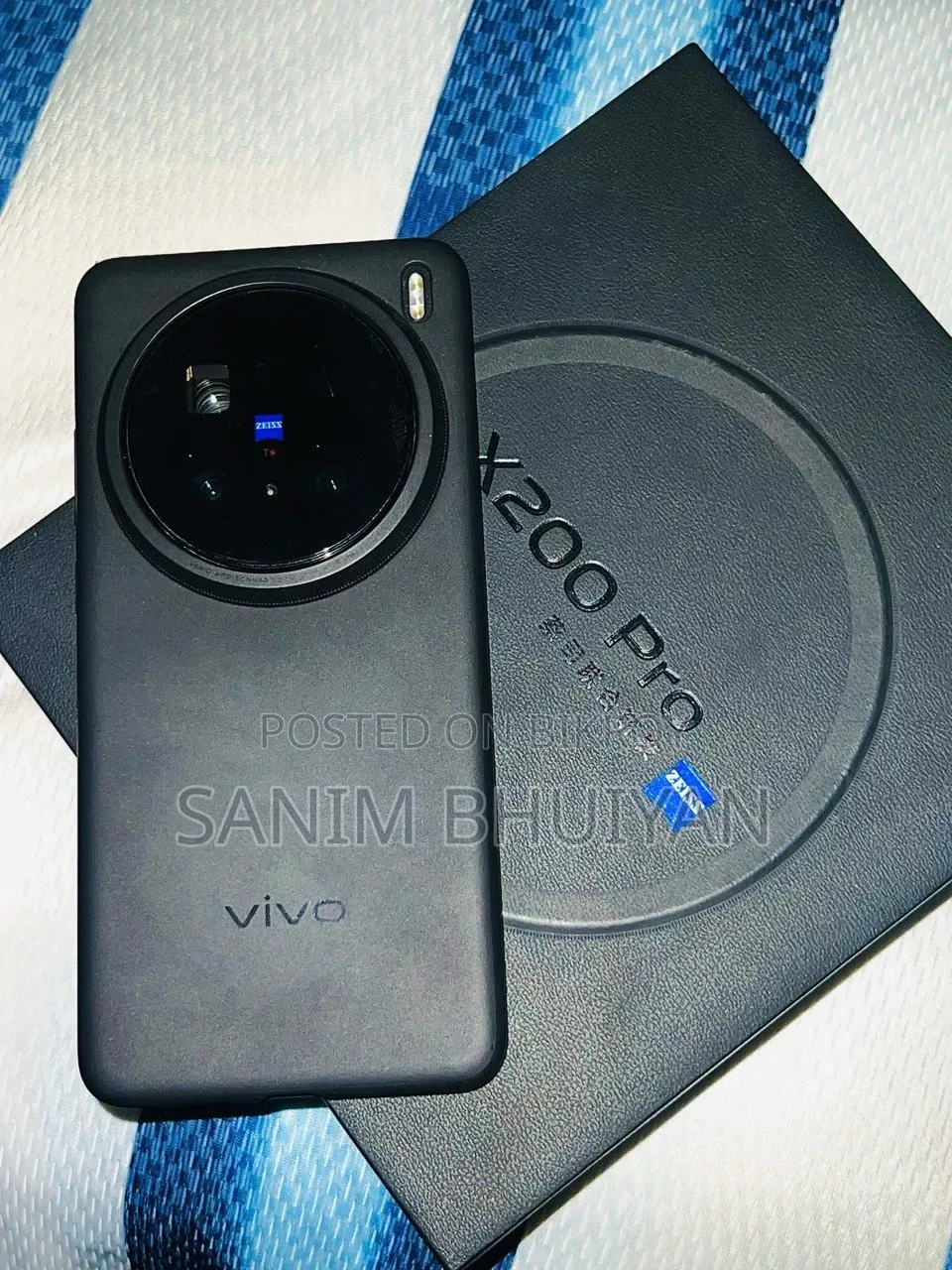 নতুন ভিভো এক্স২০০ প্রো ৫১২ জিবি কালো