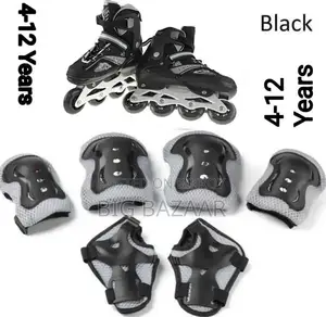 Skating Shoe With Safety Guard For Boys Girls