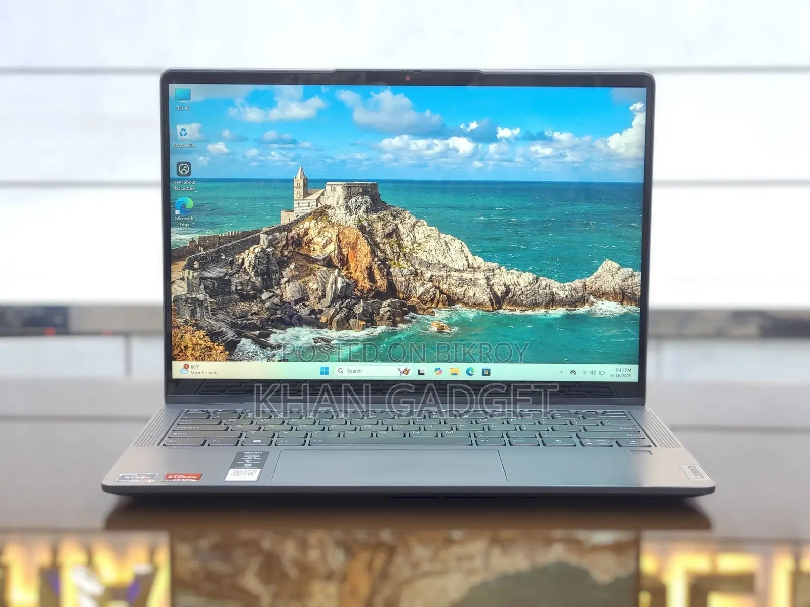 Laptop Lenovo Flex 5 16GB AMD Ryzen 7 SSD 256GB