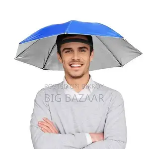 হ্যান্ডস-ফ্রি ছাতা টুপি