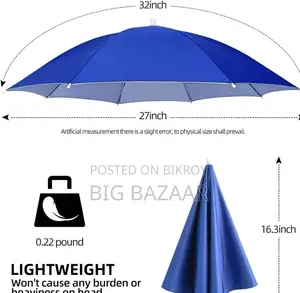 Hands-free Umbrella Hat