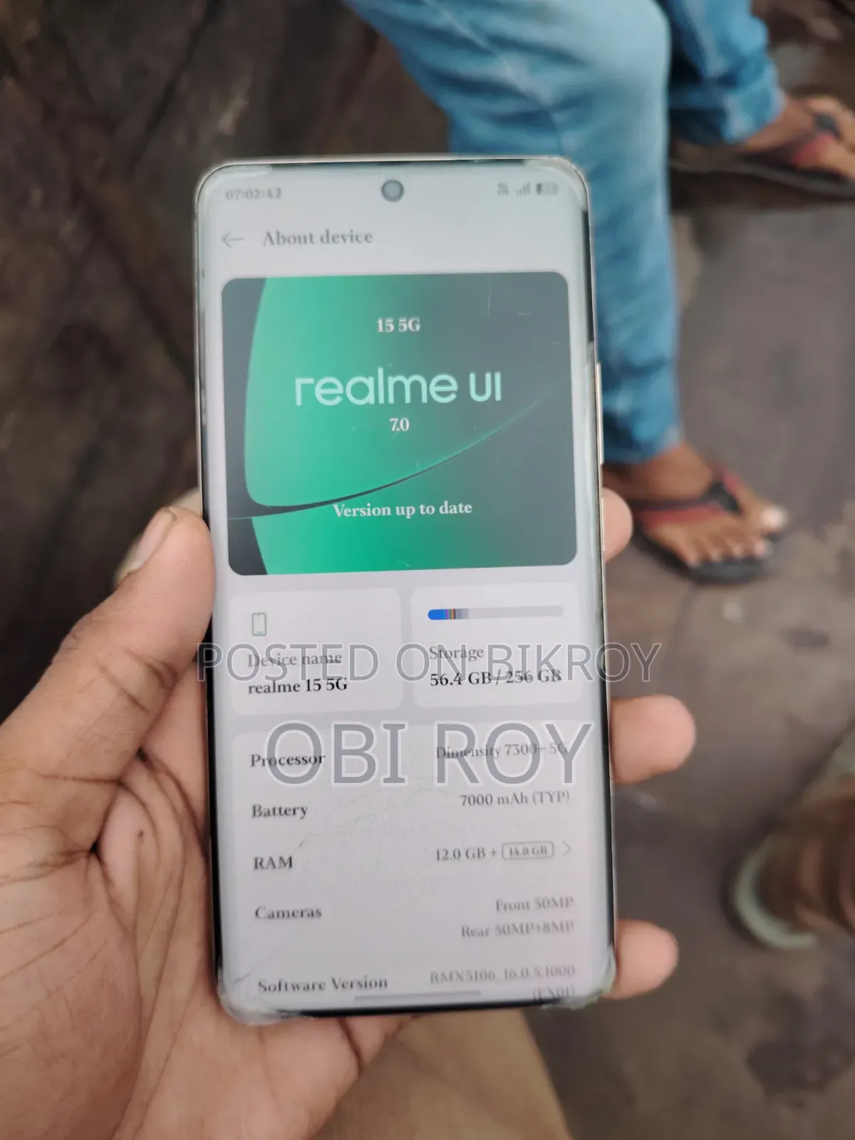 রিয়েলমি ২৫৬ জিবি সাদা