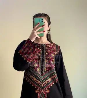 Salap Cotton 2 Piece Full Embroidery Work