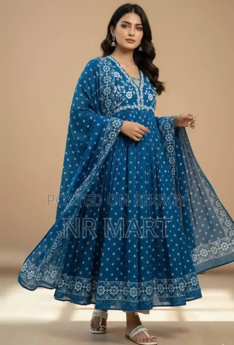 রেডিমেড নায়রা কাট থ্রি পিস