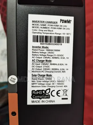 Powmr Solar Hybrid Inverter