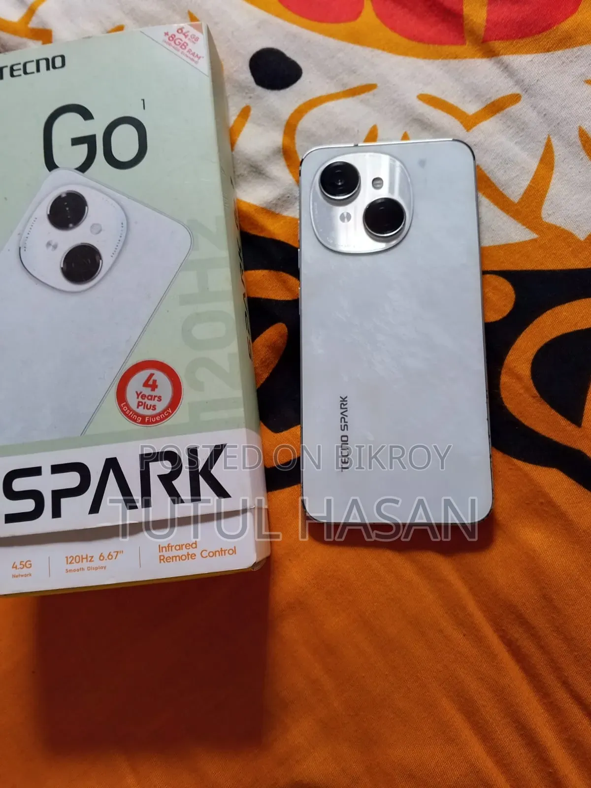 Tecno Spark Go 64 GB Gray