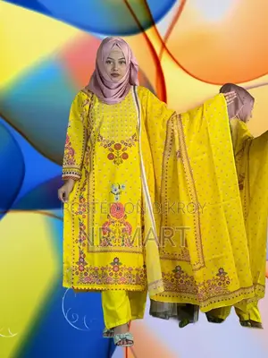 ইন্ডিয়ান ওয়েটলেছ জর্জেট কাপড়ের থ্রি পিছ