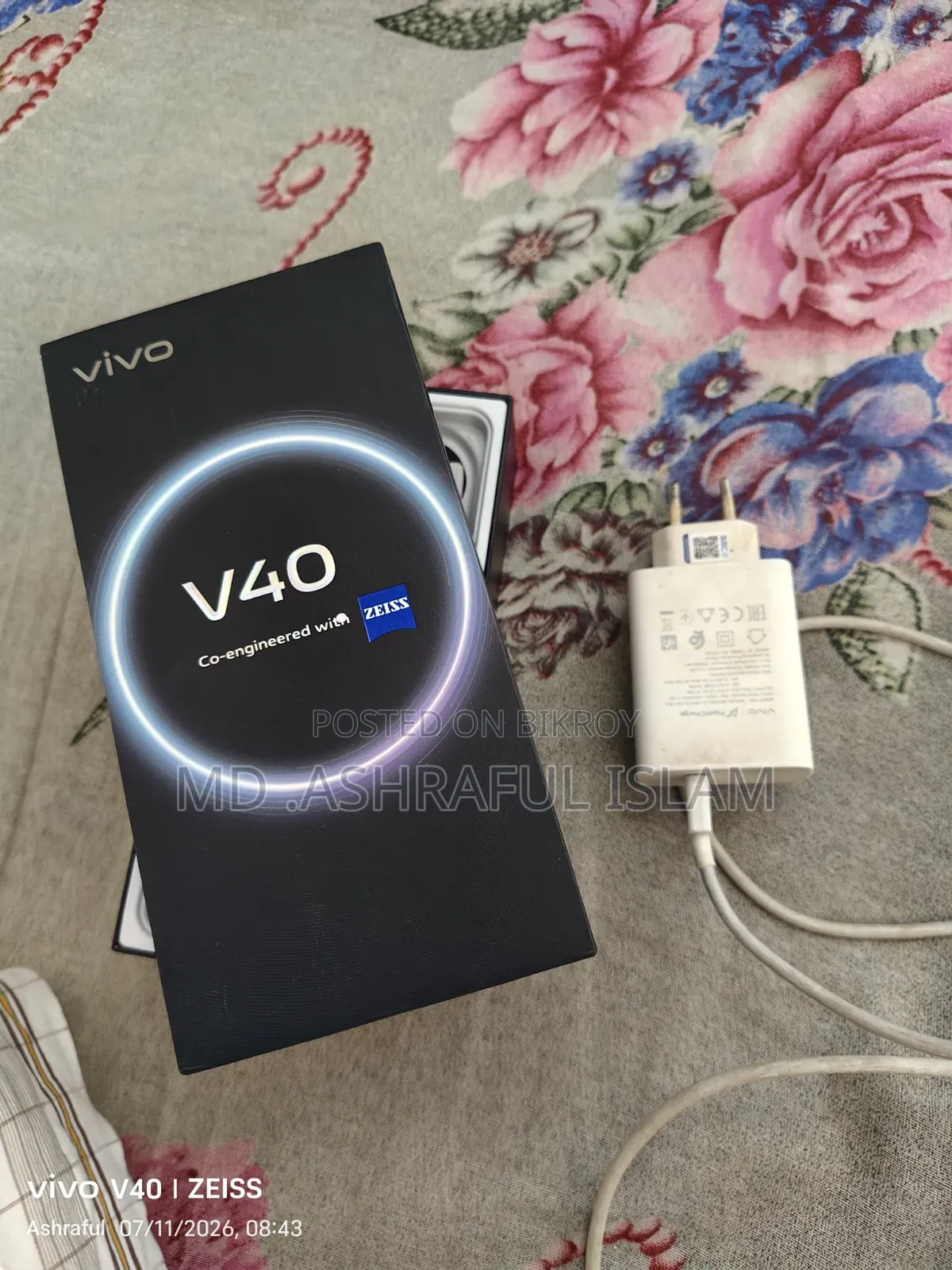 Vivo V40 5G 256 GB White
