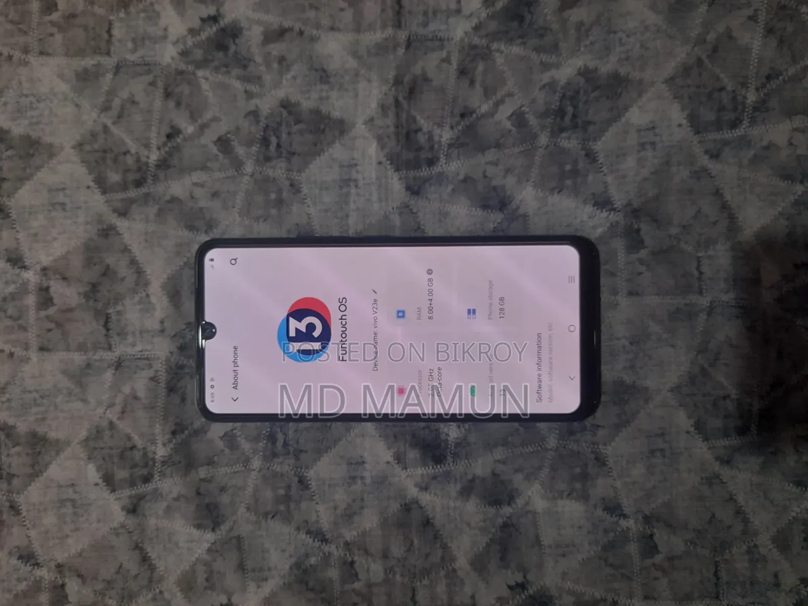Vivo V23 5G 128 GB Blue