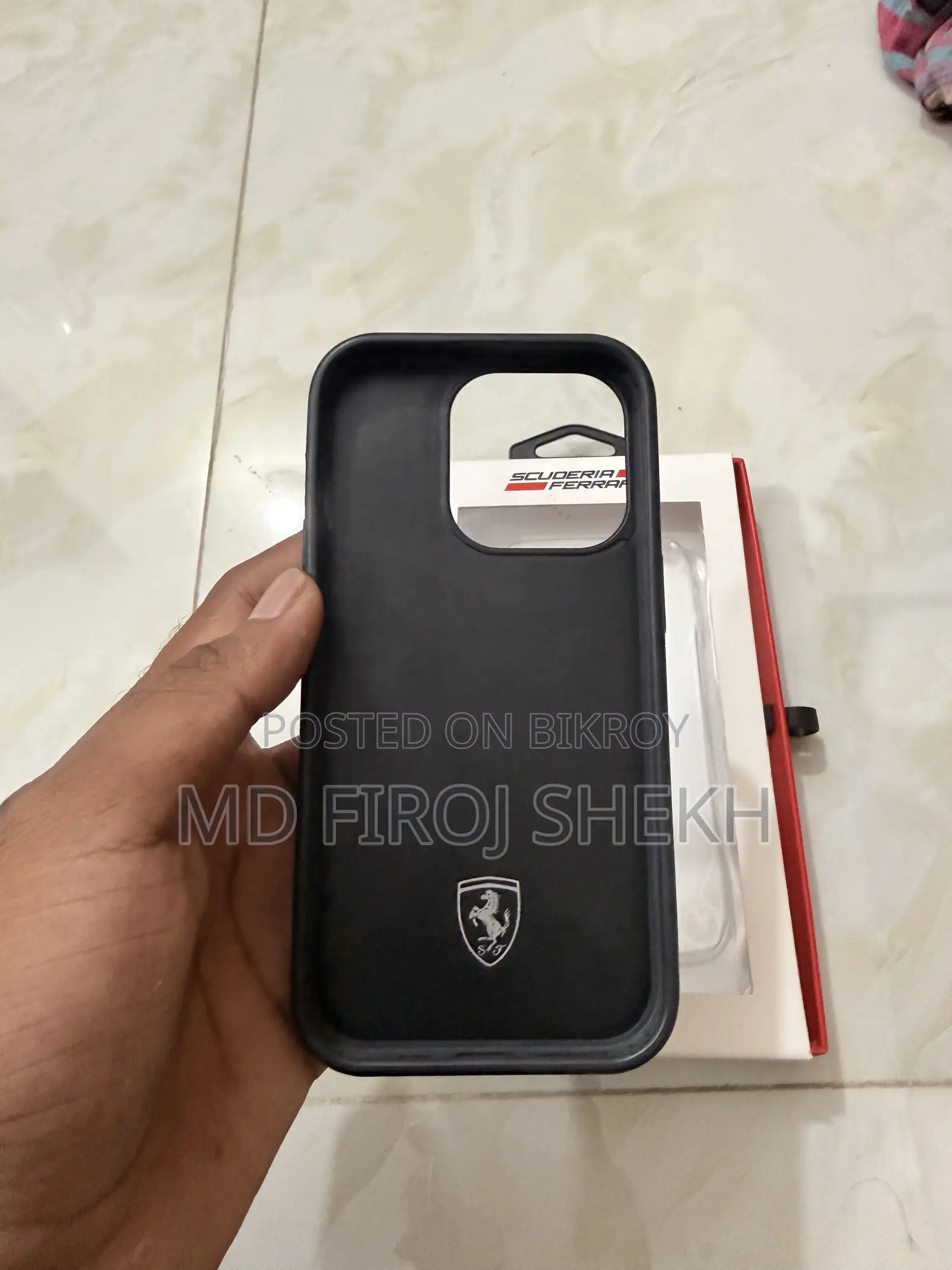 iPhone 14 Pro ফেরারি লেদার কেস