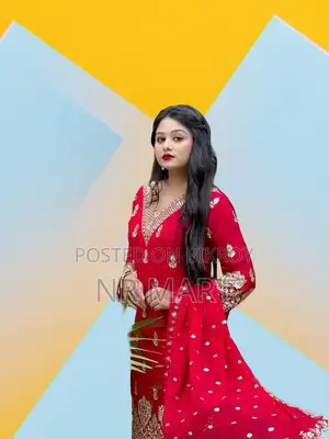 প্রিমিয়াম ইন্ডিয়ান ফক্স জর্জেট শারারা সেট