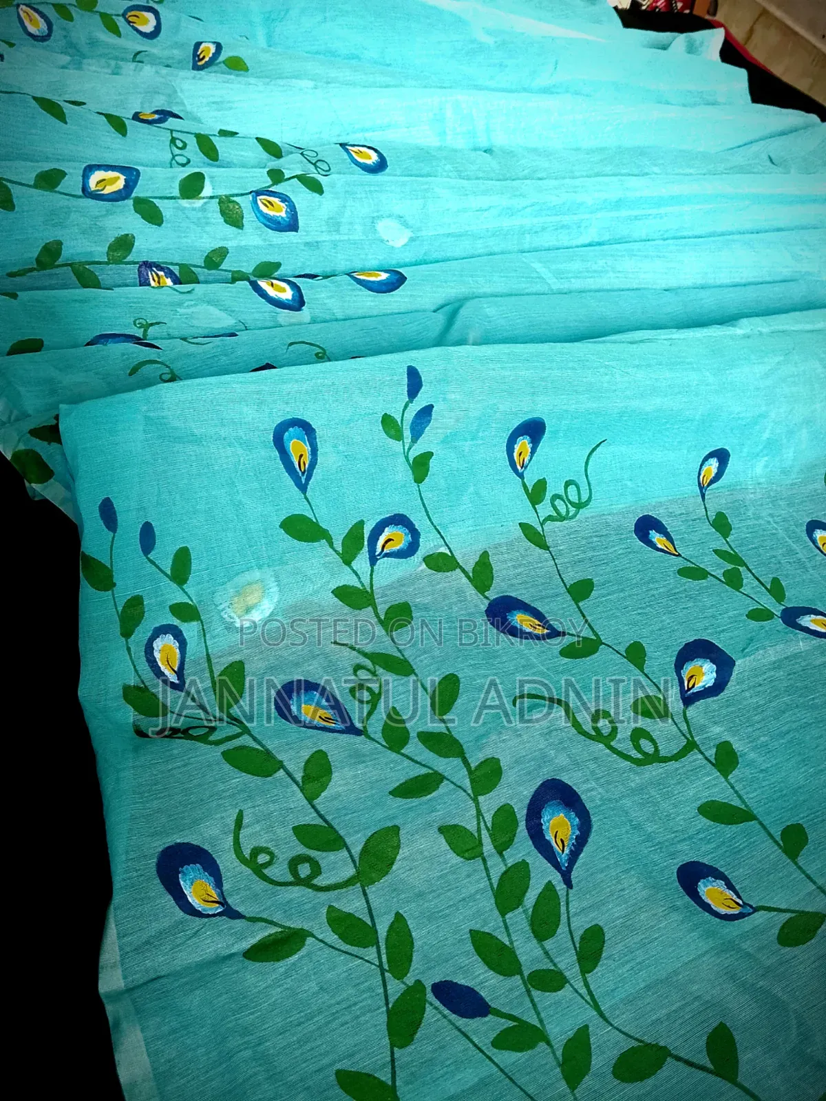হাফ সিল্ক শাড়ি