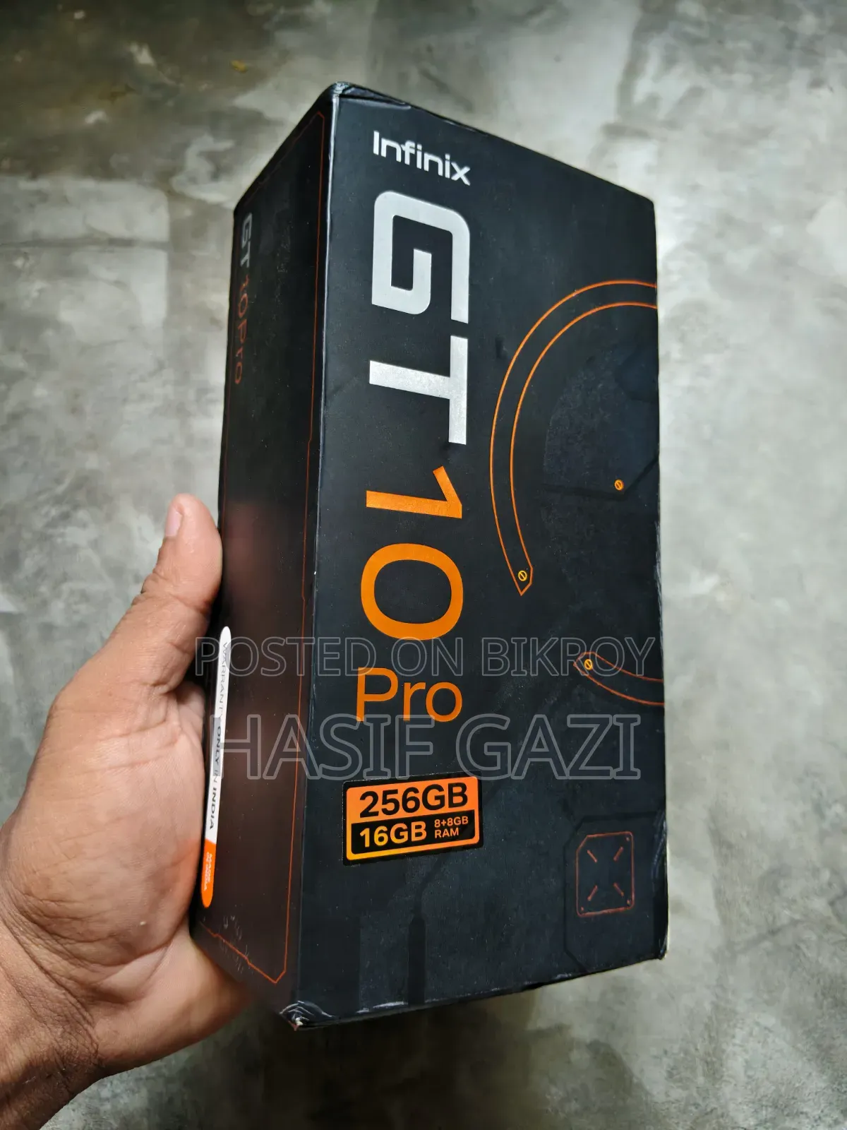 Infinix GT 10 Pro 256 GB Silver