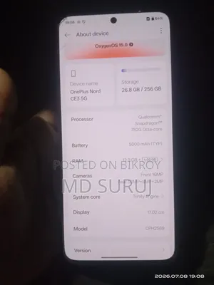 OnePlus Nord CE3 256 GB Black