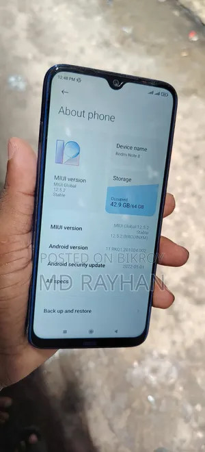 Xiaomi Redmi Note 8 64 GB Red
