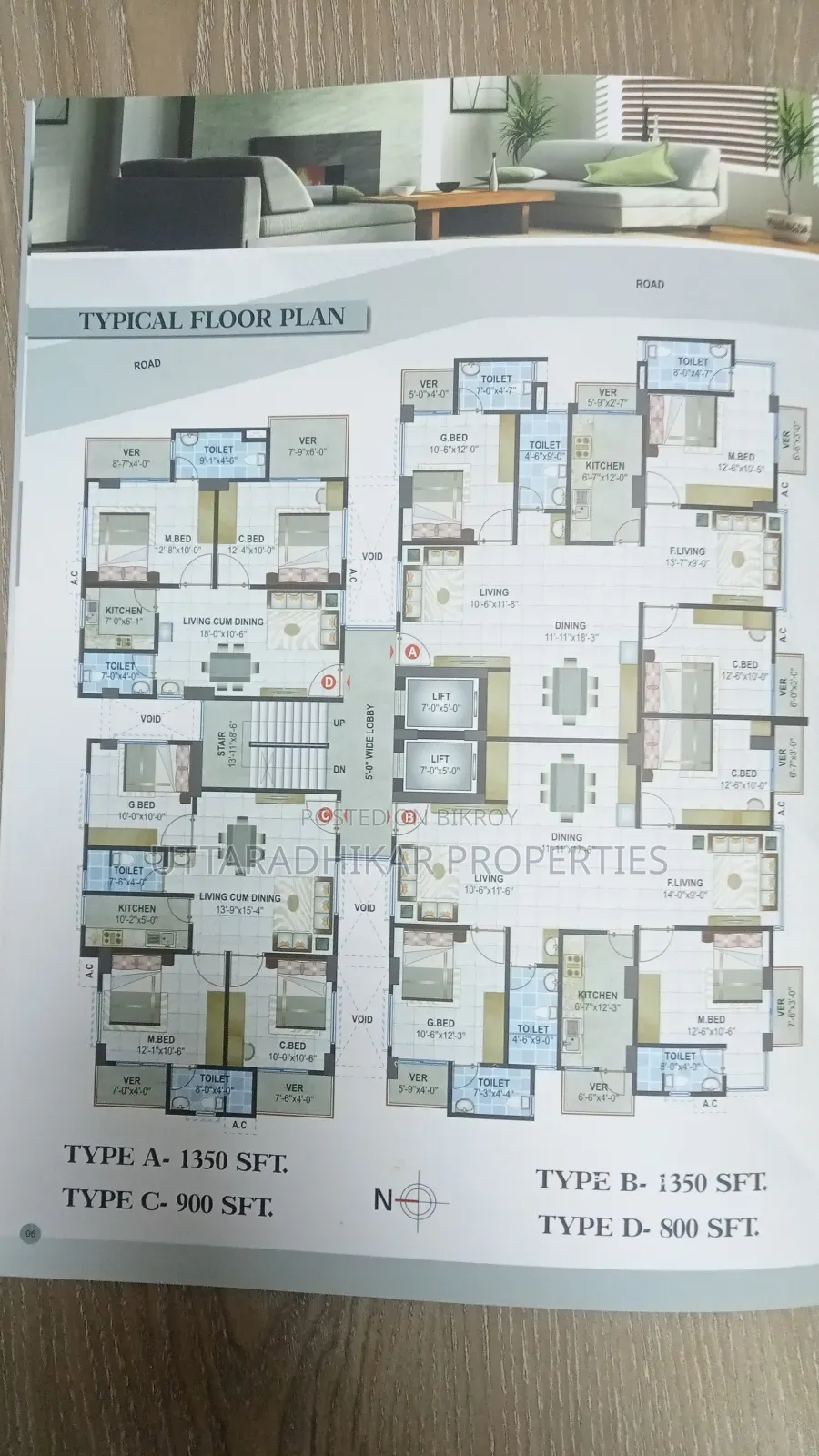 3-Bedroom Apartment in Upl Kashful, Cantonment for Sale