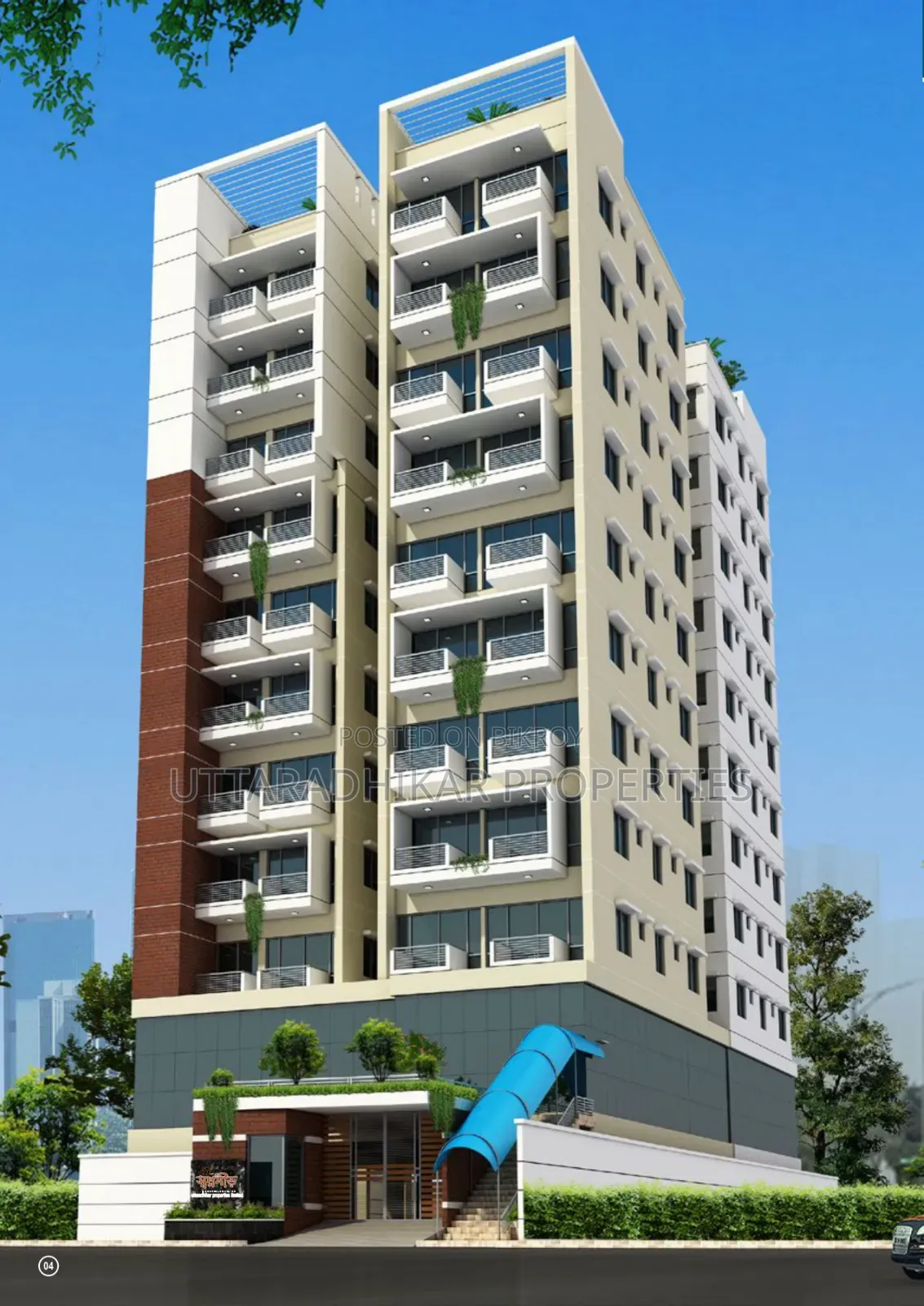 3-Bedroom Apartment in Upl Shwapno Neer, Cantonment for Sale