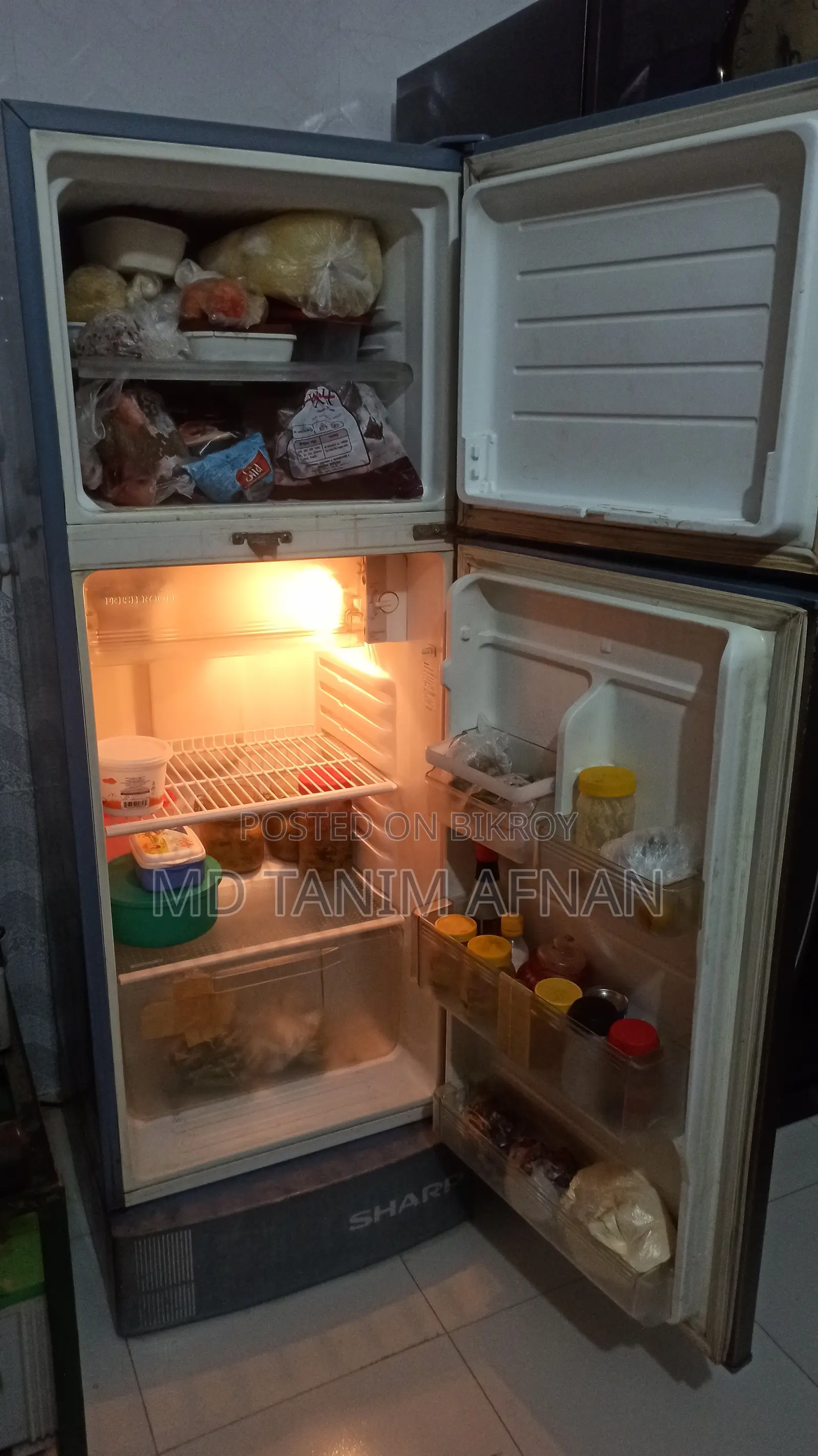Sharp Refrigerator SJ-EK24N-BL (222-Ltr)