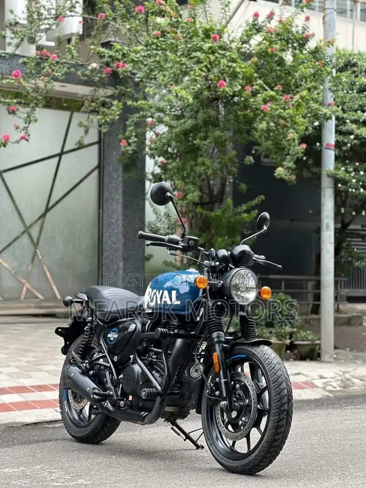 Royal Enfield Hunter 350 2025 Blue