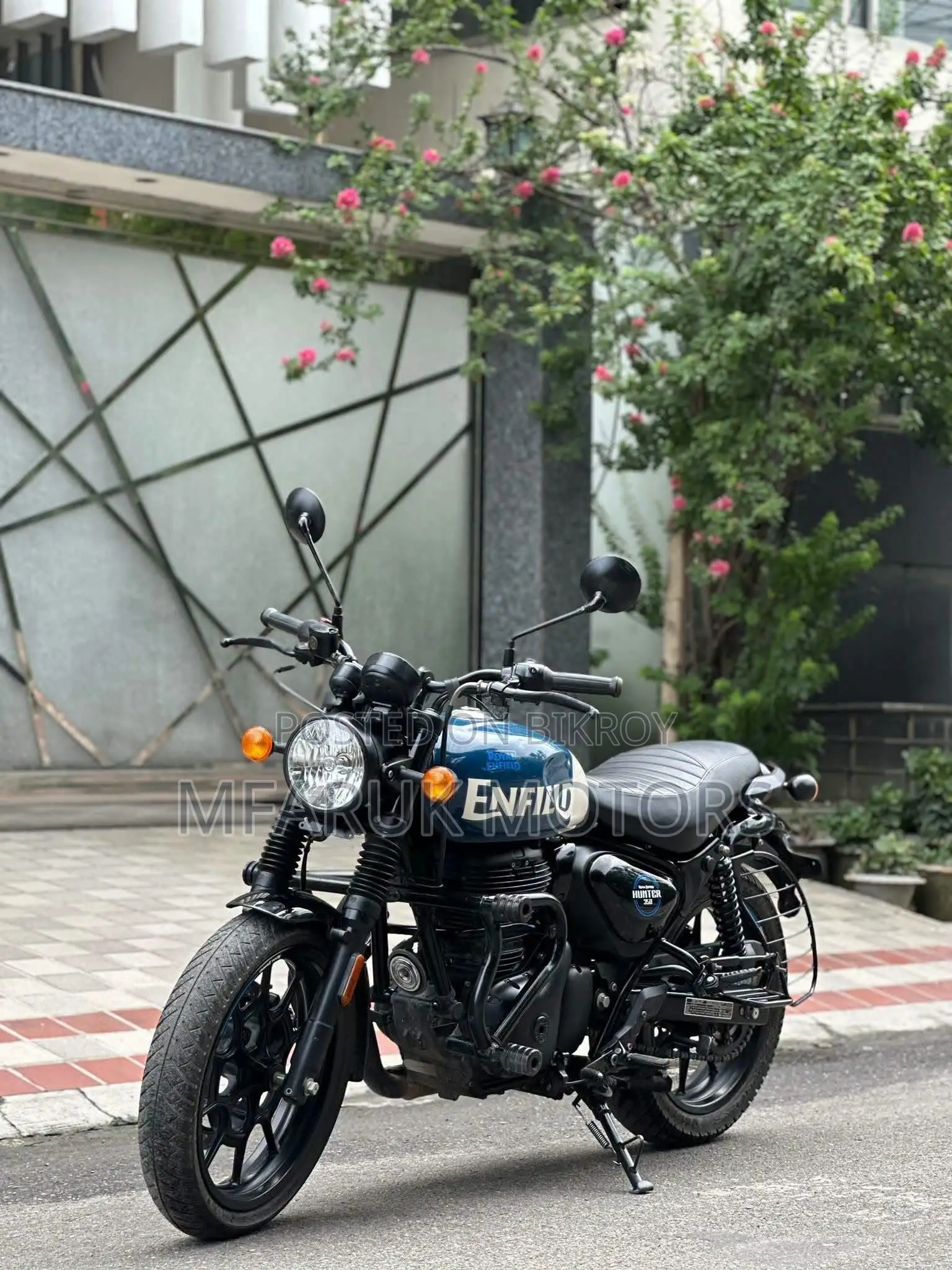 Royal Enfield Hunter 350 2025 Blue
