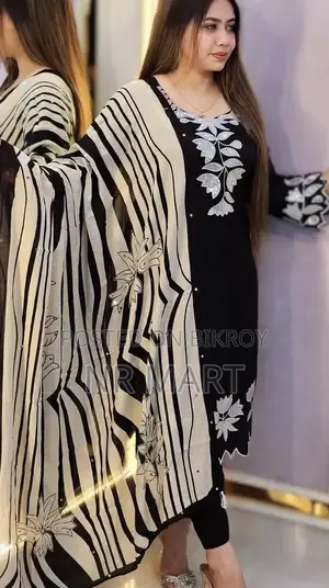 Premium Embroidery Sequence Three Piece