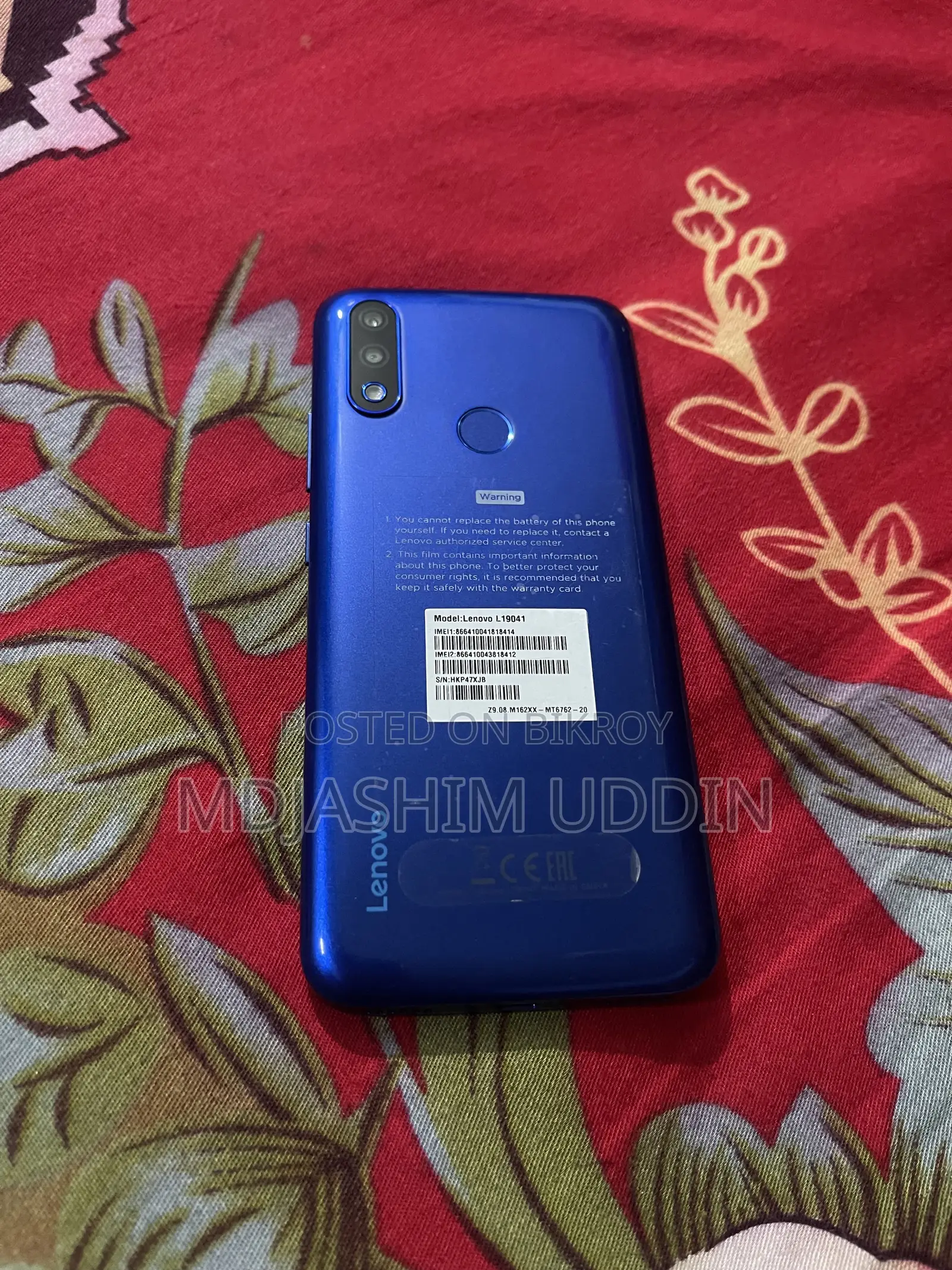 Lenovo A6 Note 32 GB Blue
