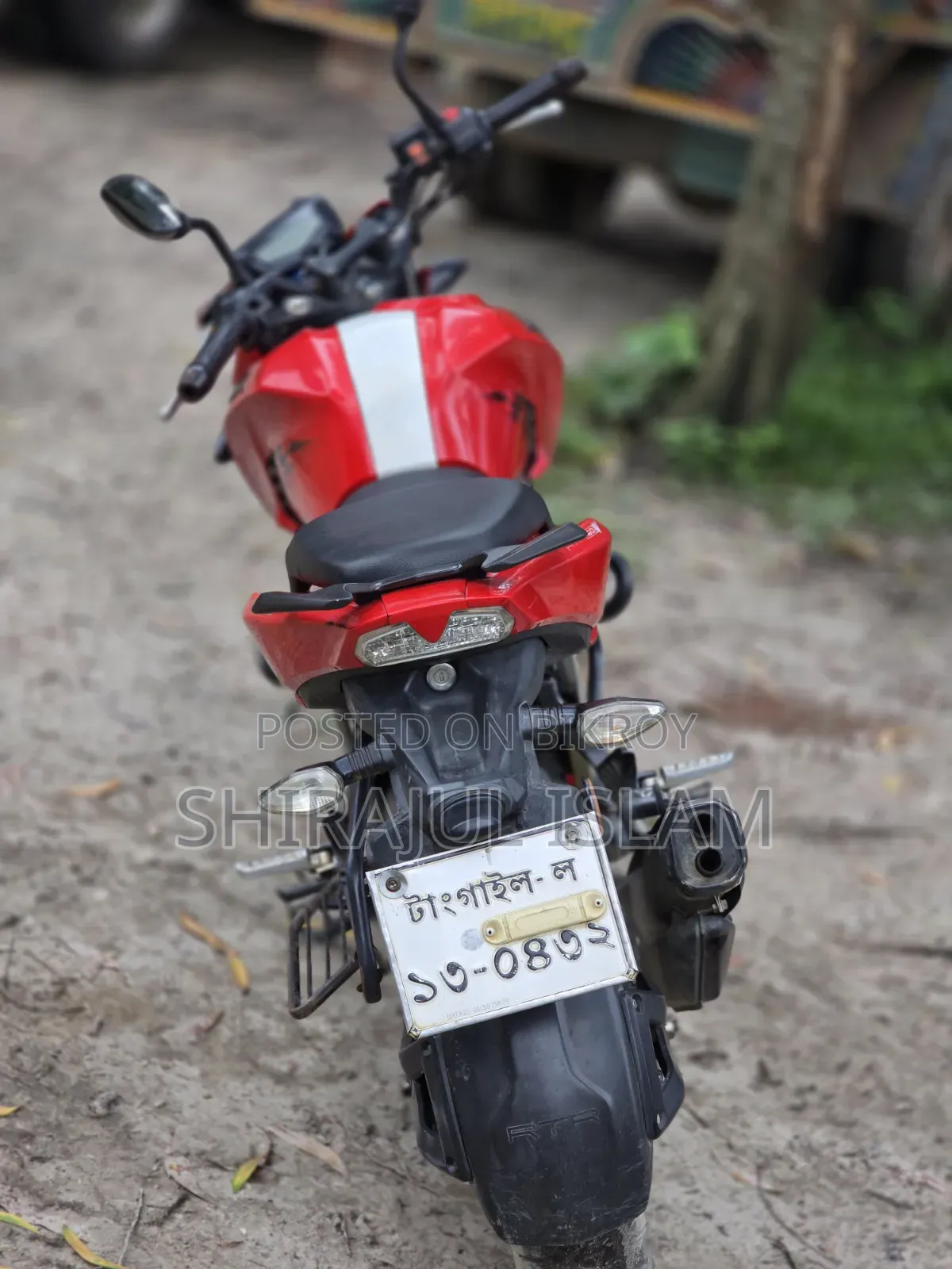TVS Apache RTR 160 4V 2022 Red