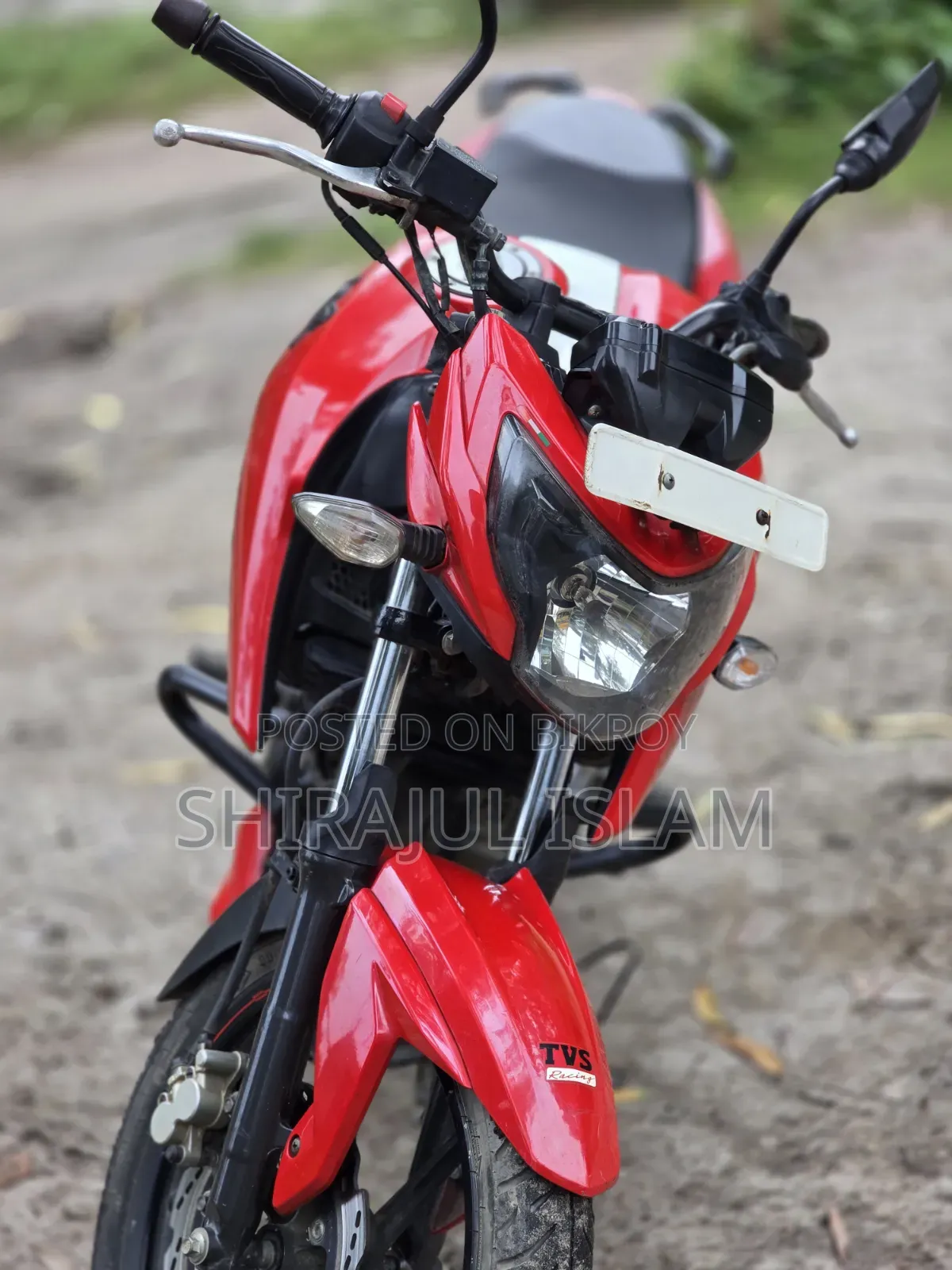 TVS Apache RTR 160 4V 2022 Red