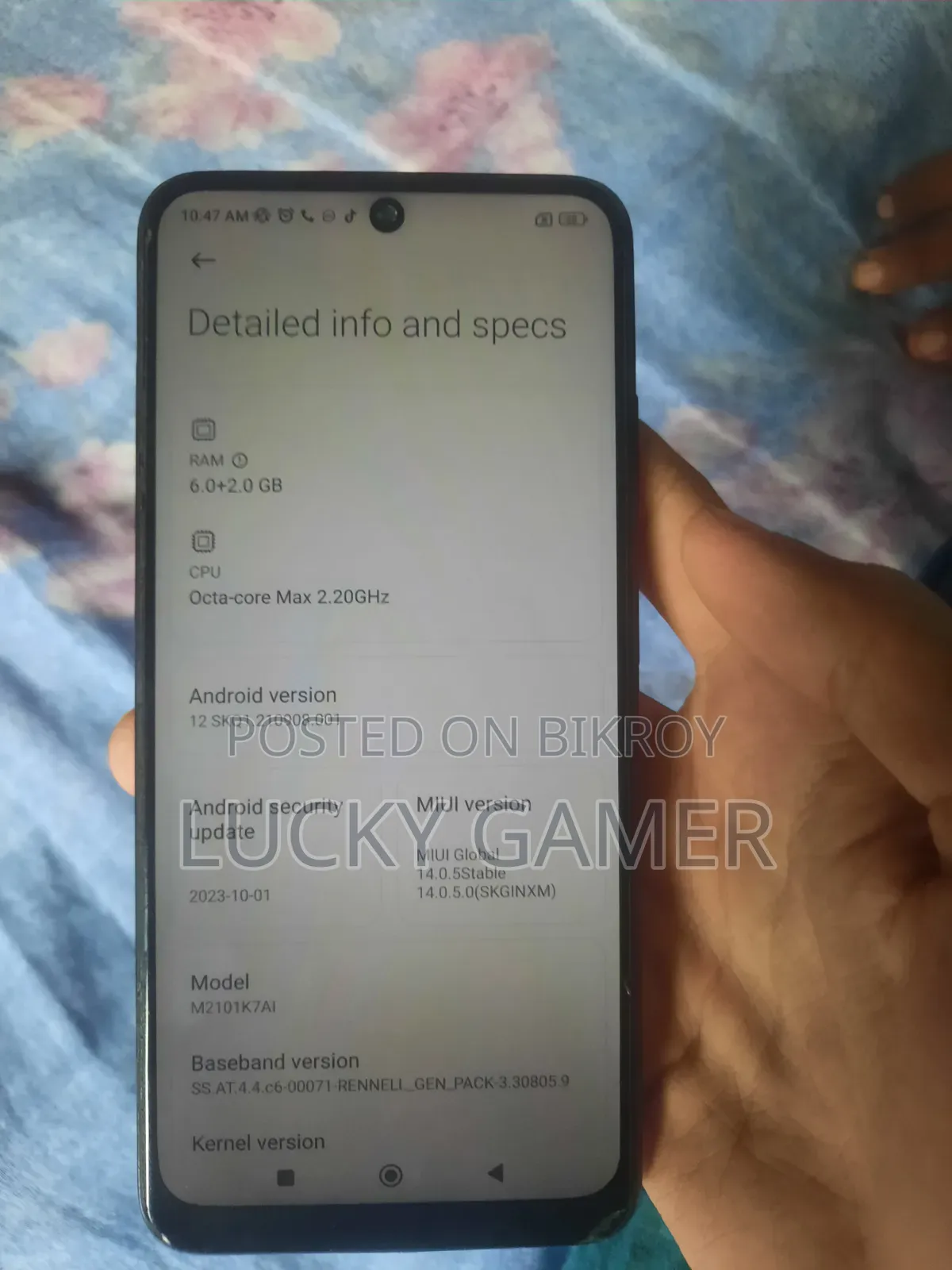 Xiaomi Redmi Note 10 128 GB Blue
