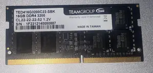 Team Group Ddr4 16 Gb 3200 Mhz Laptop Ram