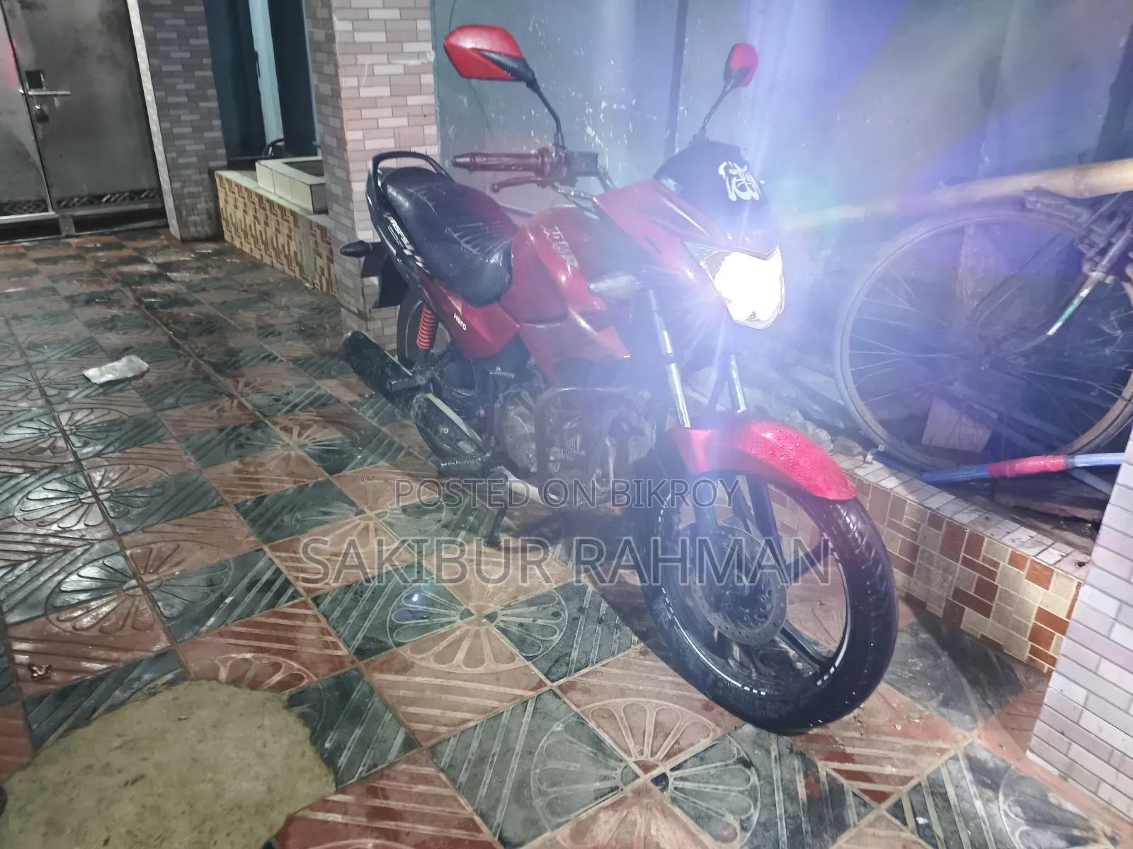 Hero Glamour BS3 2014 Red