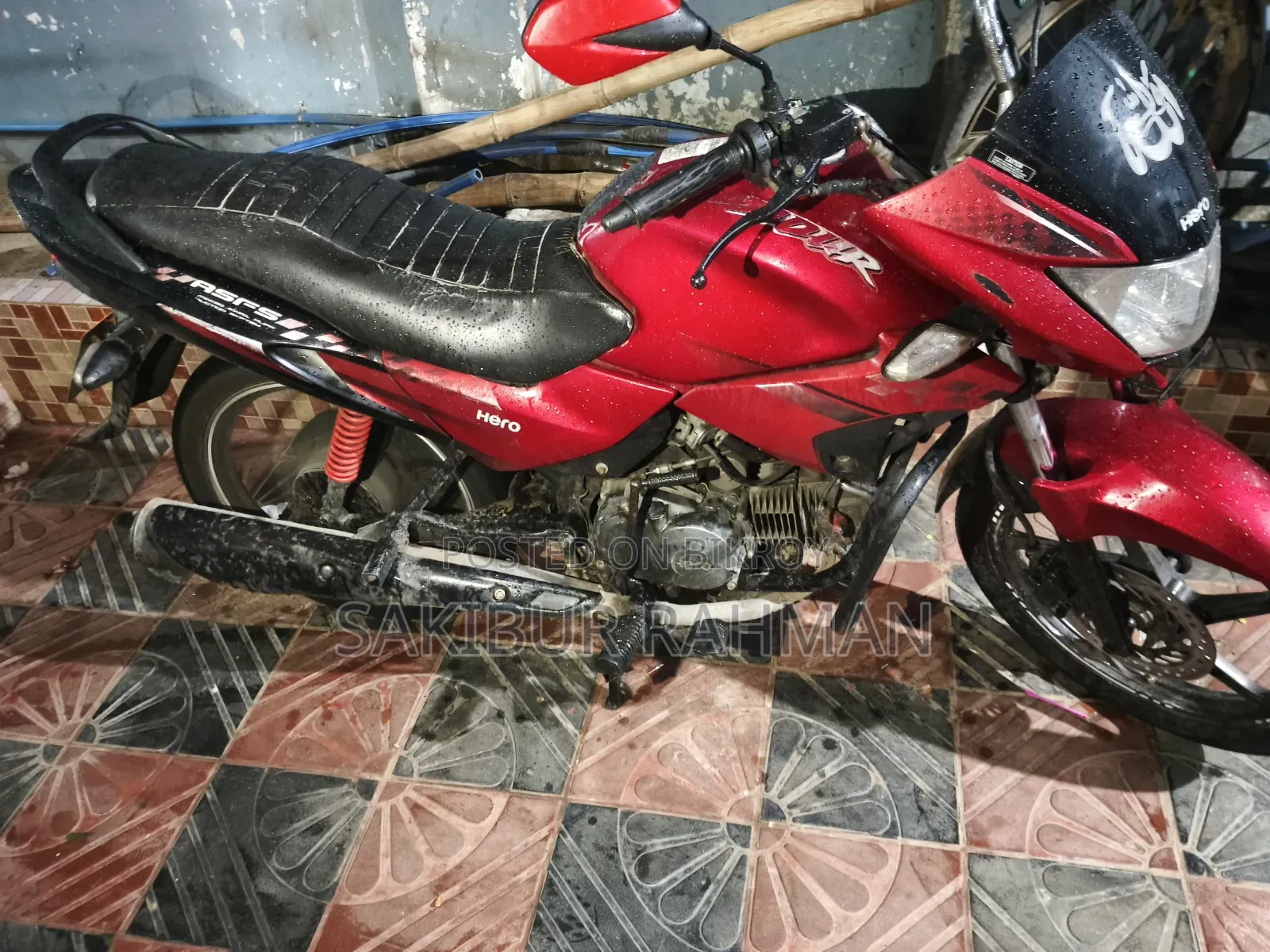Hero Glamour BS3 2014 Red