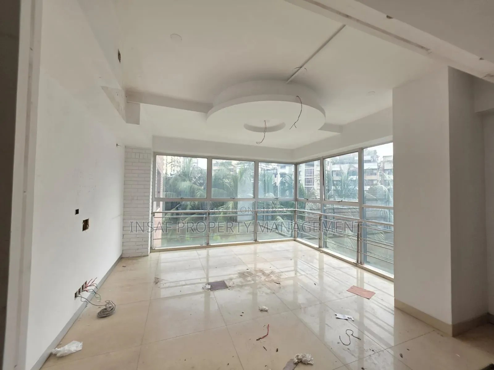 3000sqft Open Office Space Rent Gulshan 1 Nice View